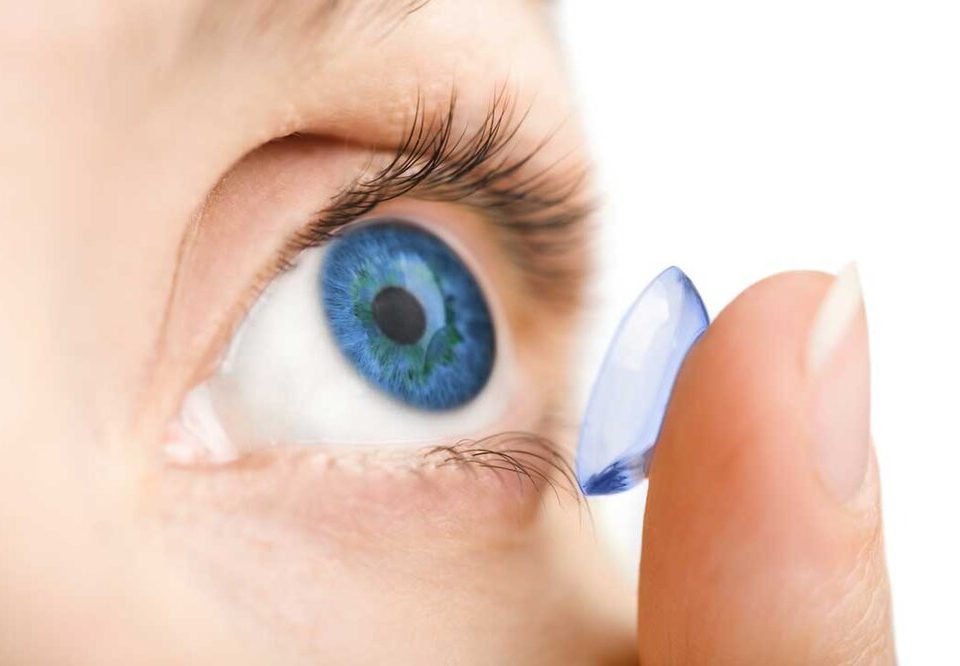 Lentes de contacto y el verano